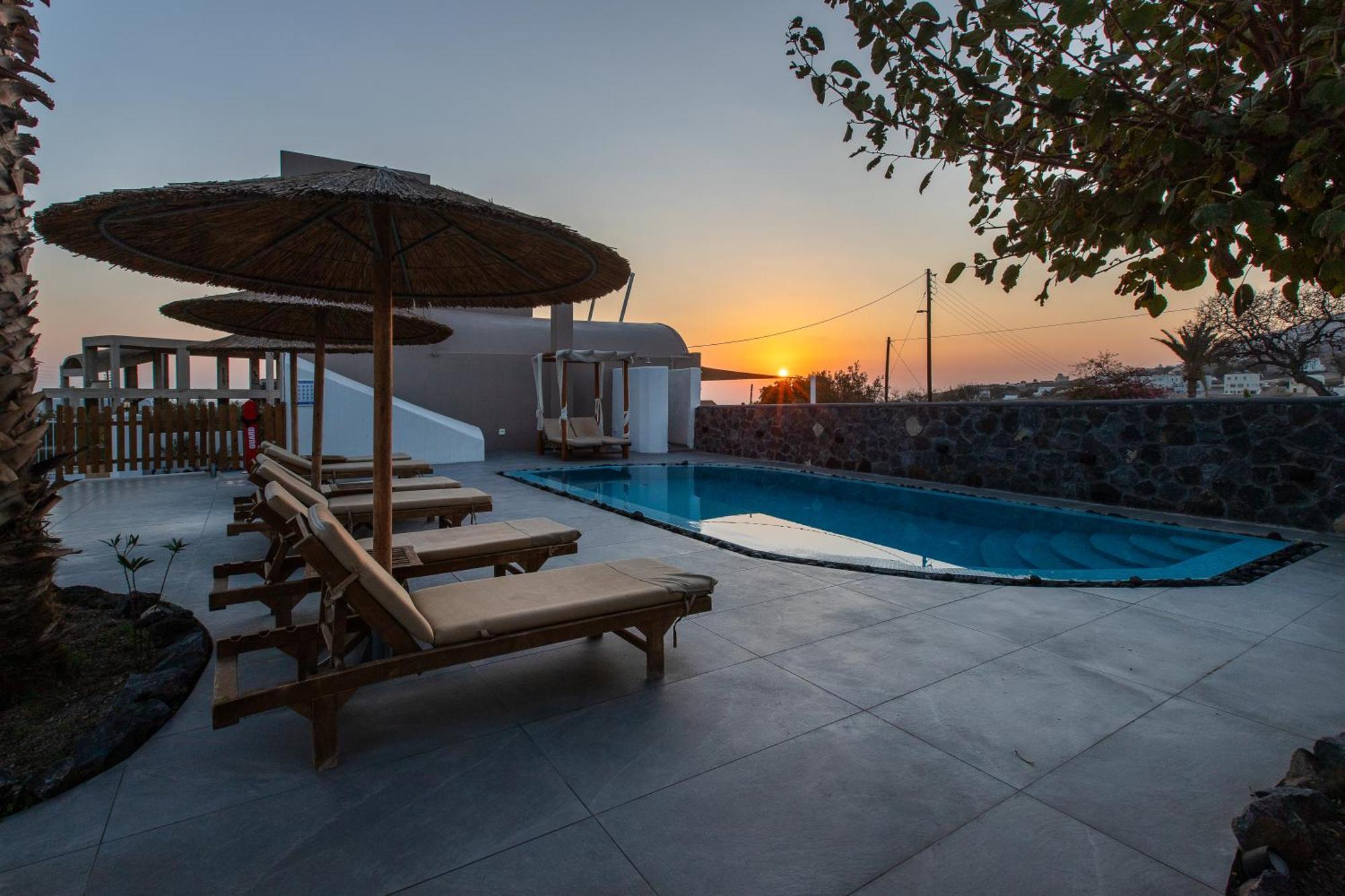 Santorini Villatzio Suites Mesaria Exterior foto